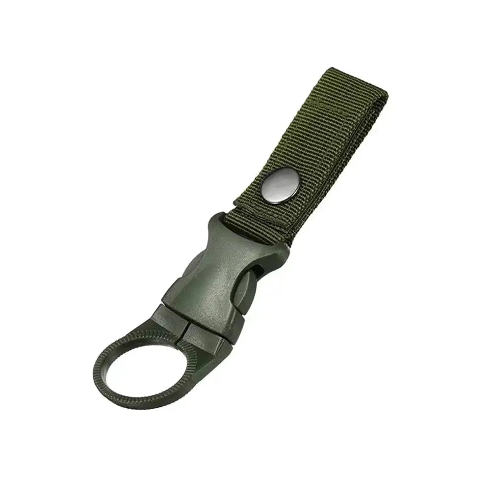 Webbing Backpack Buckle Carabiners Attach Quick Draw Water Bottle Hanger Holder Outdoor Camping Hiking Climbing Accessories