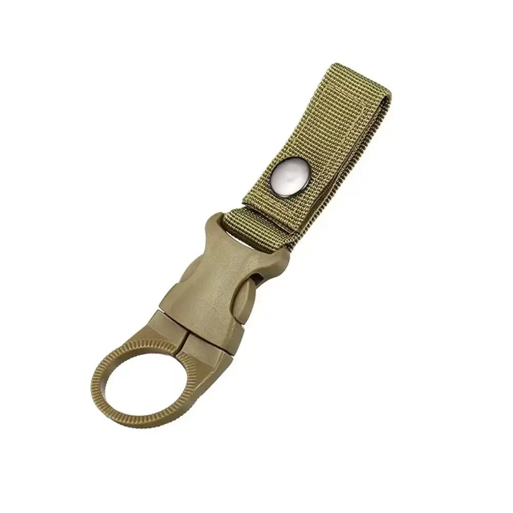 Webbing Backpack Buckle Carabiners Attach Quick Draw Water Bottle Hanger Holder Outdoor Camping Hiking Climbing Accessories
