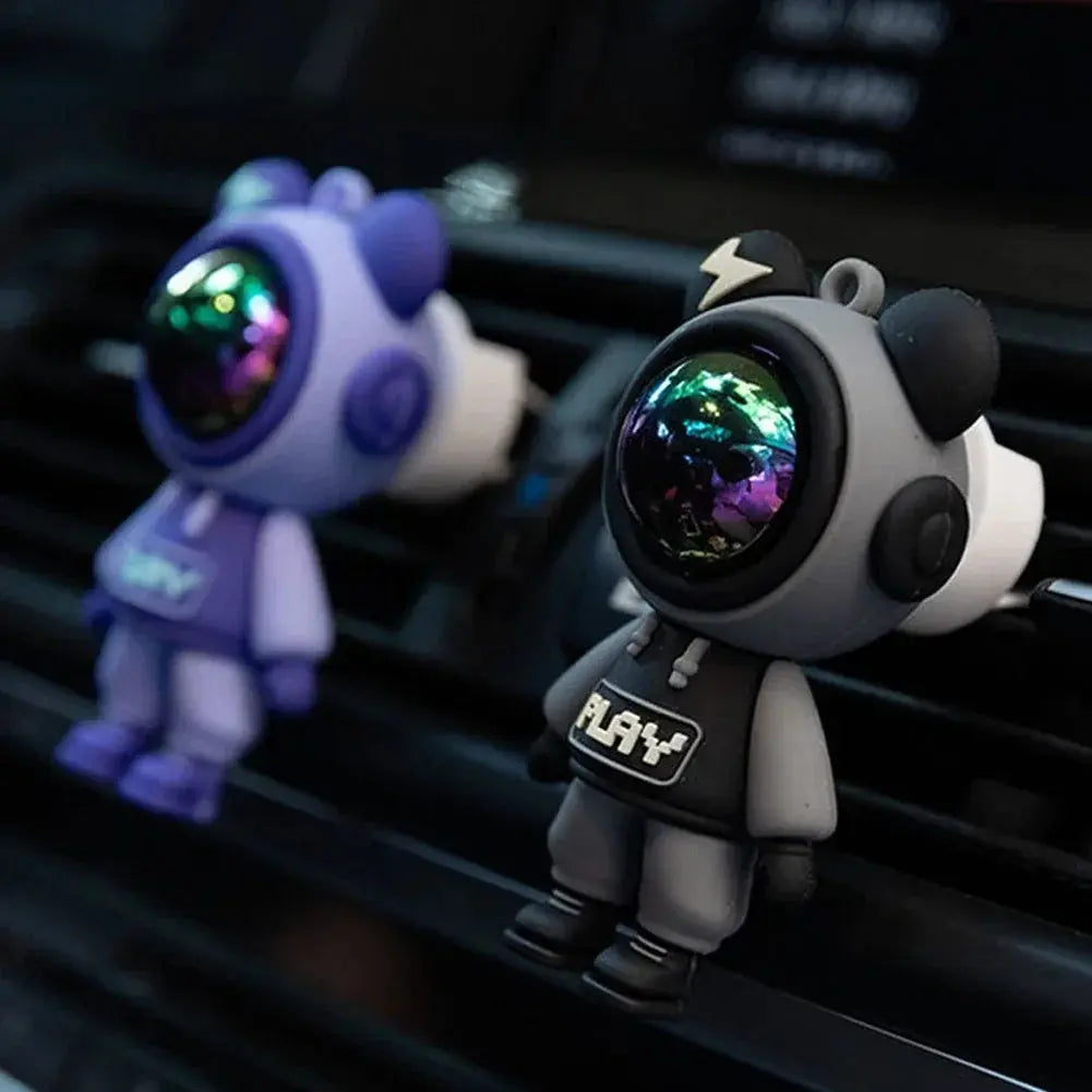Astronaut Car Air Freshener Clip – Cartoon Perfume for Air Vents