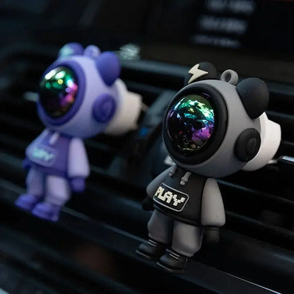 Astronaut Car Air Freshener Clip – Cartoon Perfume for Air Vents