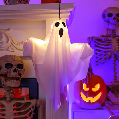 Halloween Lighted Ghost Decoration – Waterproof Hanging Glowing Ghost for Outdoor & Indoor Décor