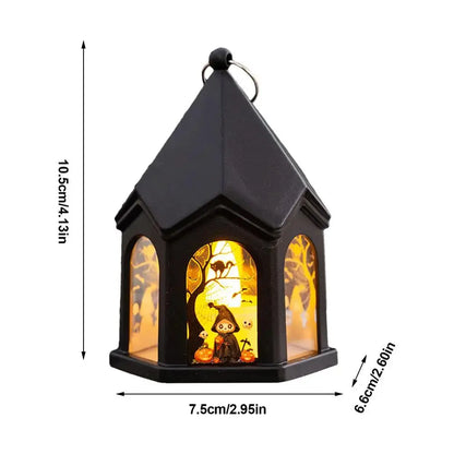 Halloween Handheld Castle Lights – Portable LED Lanterns for Spooky Party & Festive Décor