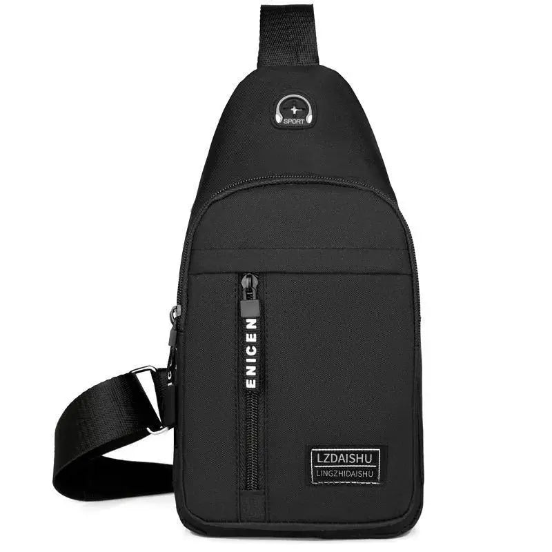Men's Canvas Briefcase – Stylish Small Shoulder Bag for Casual Use