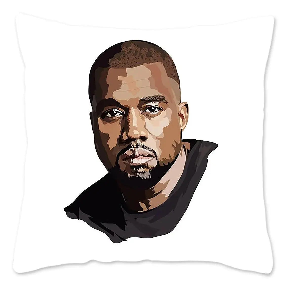 Hauska Kanye West -meemitykkityynynpäällinen 40x40cm pehmeä heittotyynynpäällinen sohvalle, auton neliönmuotoiselle tyynynpäälliselle, olohuoneen sisustukseen.