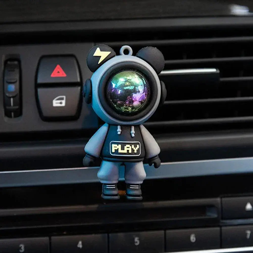 Astronaut Car Air Freshener Clip – Cartoon Perfume for Air Vents