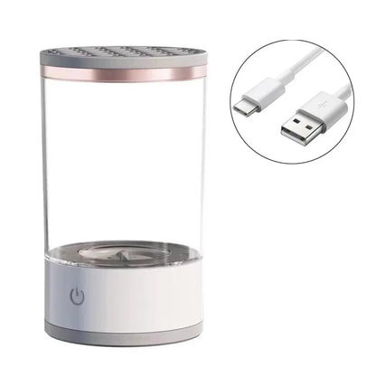  Automatic Makeup Brush Cleaner & Dryer (USB Rechargeable, Portable, Rotating)