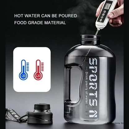 Large Capacity Sports Water Bottle – 1.7L / 2.7L / 4L / 5L for Gym, Fitness & Outdoor