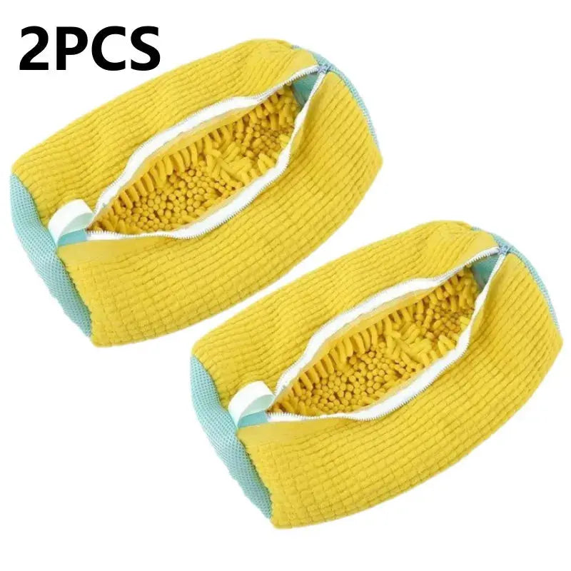 Shoe Washing Machine Bag with Cleaning Brush – Durable Laundry Set
