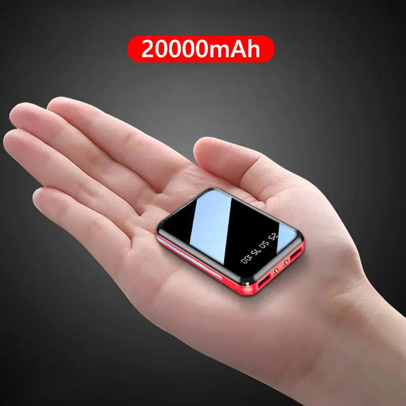 20,000mAh Mini Power Bank – Portable Charger with LED Display