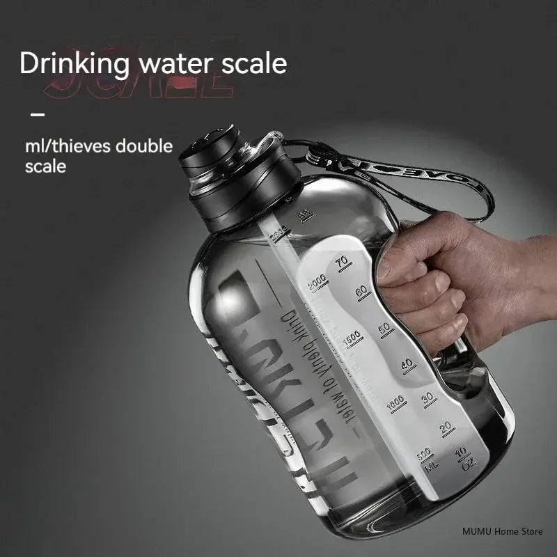 Large Capacity Sports Water Bottle – 1.7L / 2.7L / 4L / 5L for Gym, Fitness & Outdoor