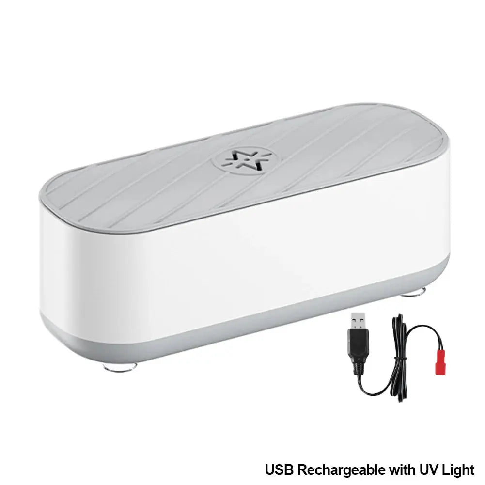 Ultrasonic Cleaning Machine – USB Rechargeable Jewelry & Glasses Cleane