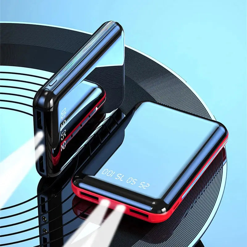 20,000mAh Mini Power Bank – Portable Charger with LED Display
