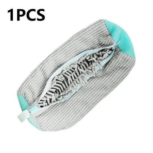 Shoe Washing Machine Bag with Cleaning Brush – Durable Laundry Set