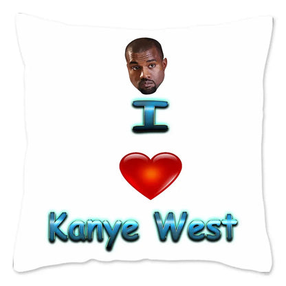 Hauska Kanye West -meemitykkityynynpäällinen 40x40cm pehmeä heittotyynynpäällinen sohvalle, auton neliönmuotoiselle tyynynpäälliselle, olohuoneen sisustukseen.