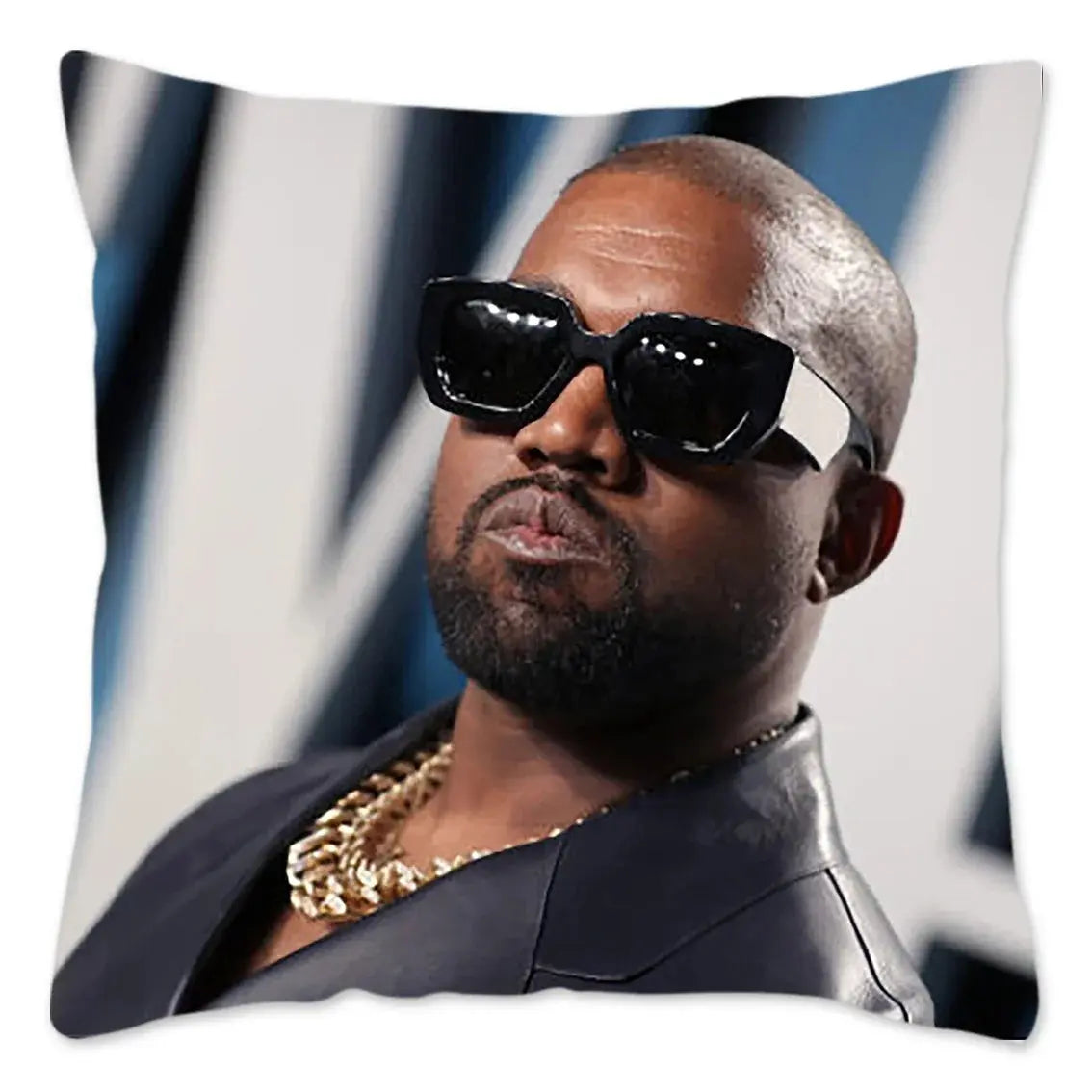 Hauska Kanye West -meemitykkityynynpäällinen 40x40cm pehmeä heittotyynynpäällinen sohvalle, auton neliönmuotoiselle tyynynpäälliselle, olohuoneen sisustukseen.