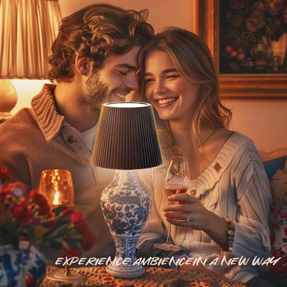 Wireless Bottle Lamp – Touch Control, 3-Color Dimmable LED Light