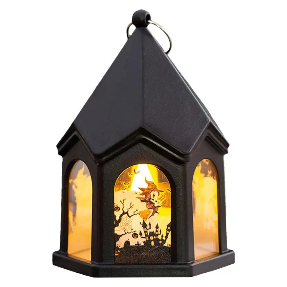Halloween Handheld Castle Lights – Portable LED Lanterns for Spooky Party & Festive Décor
