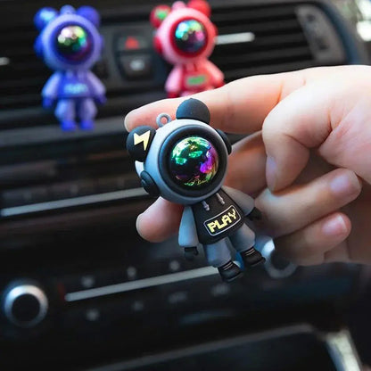 Astronaut Car Air Freshener Clip – Cartoon Perfume for Air Vents
