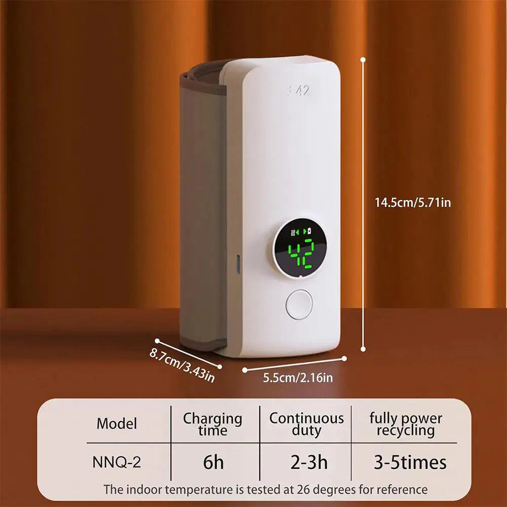 Rechargeable Wireless Baby Bottle Warmer for On-the-Go Feeding