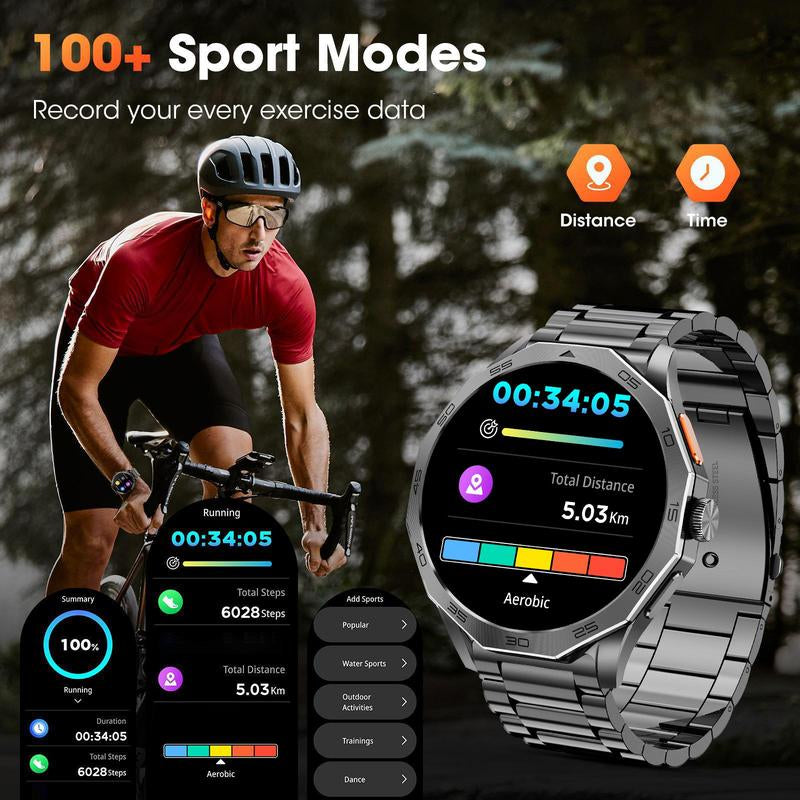 Multifunctional Smart Watch, Fashion Digital Watch, Waterproof Sports Watch for Women & Men, Wearable