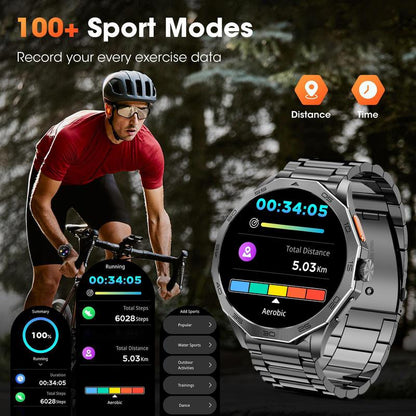 Multifunctional Smart Watch, Fashion Digital Watch, Waterproof Sports Watch for Women & Men, Wearable