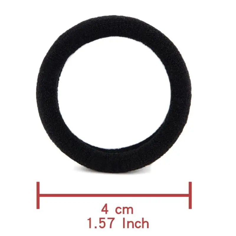 20Pcs Seamless Hair Bands – No-Damage Elastic Ponytail Holders