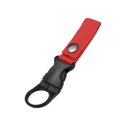 Webbing Backpack Buckle Carabiners Attach Quick Draw Water Bottle Hanger Holder Outdoor Camping Hiking Climbing Accessories